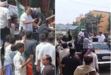 BJP showed black flag to Rahul, know why....