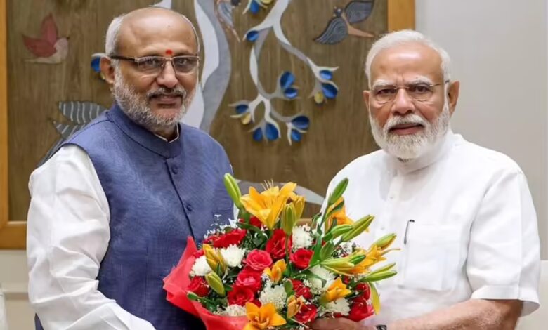 CP Radhakrishnan meets PM in Delhi after NDA's nomination for Vice President announced