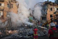 Russia fires 629 missiles at Ukraine's capital Kiev, killing 14 people, including three children