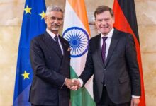 High-level meeting between External Affairs Minister Dr. S. Jaishankar and German Foreign Minister Johannes Waddefuhl